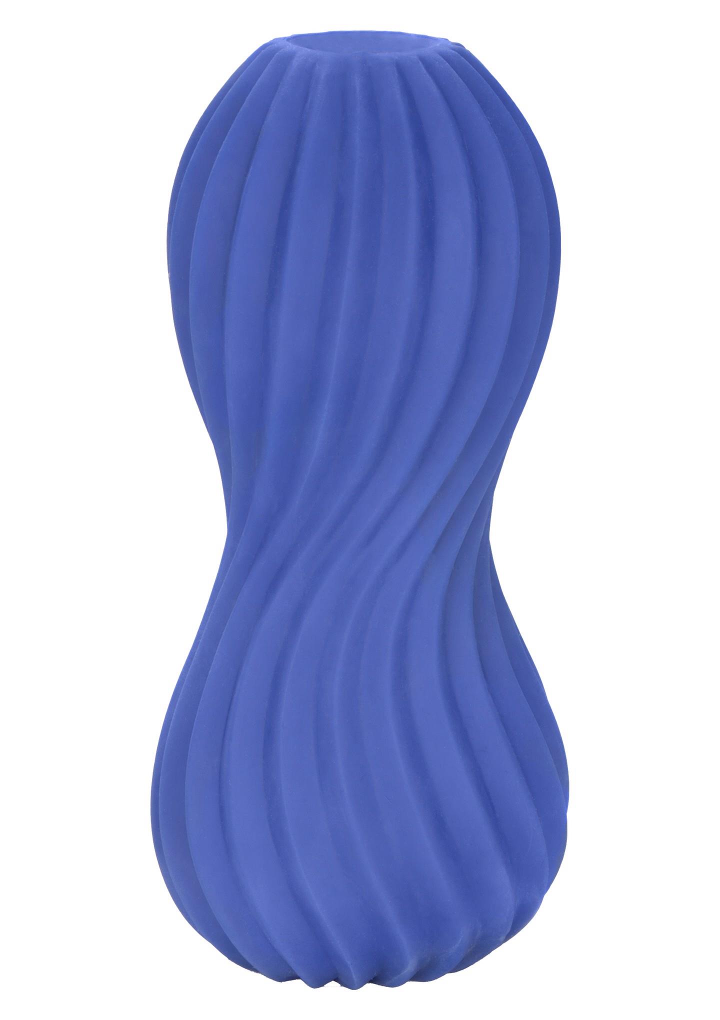 Masturbator-apollo dual stroker blue