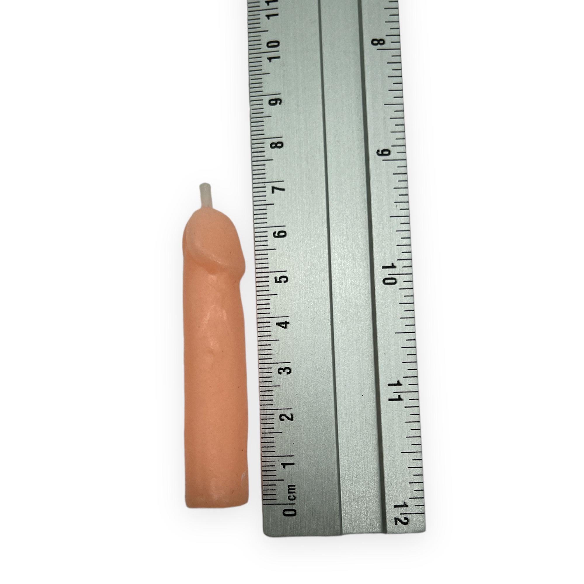 Świeczki-party penis candles 6pcs pack flesh