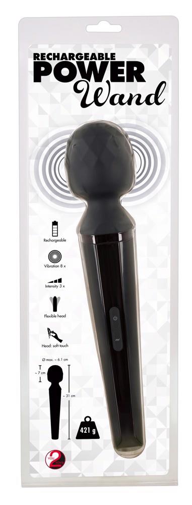 Stymulator- masażer łechtaczki Rechargeable Power Wand
