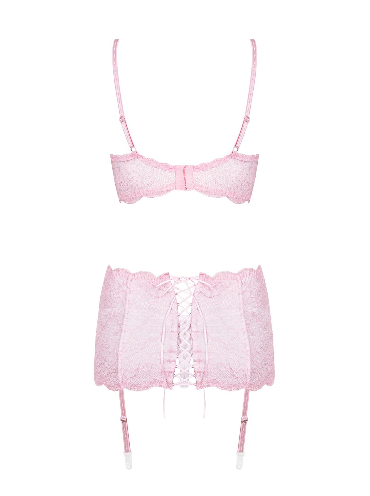 Bielizna-girlly komplet 3-częściowy  s/m